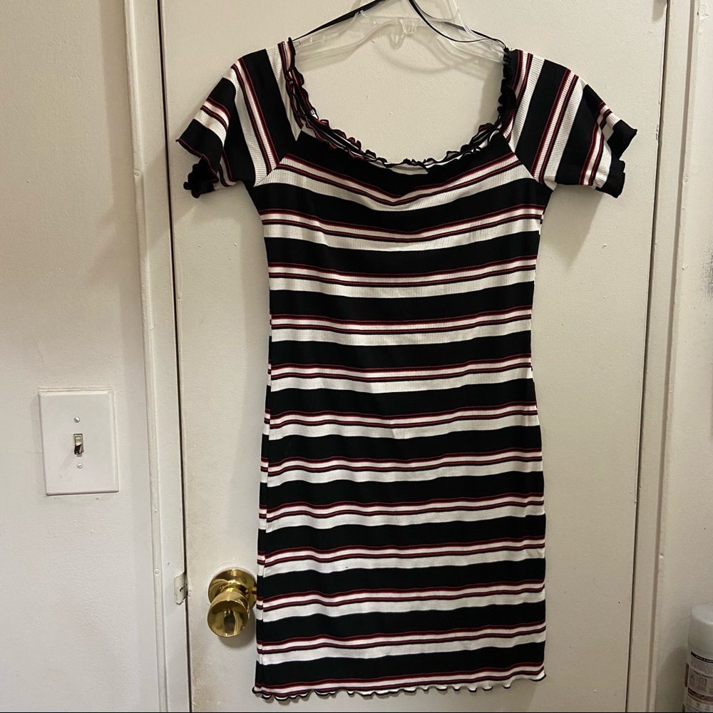 Ambiance Apparel Stripe Dress